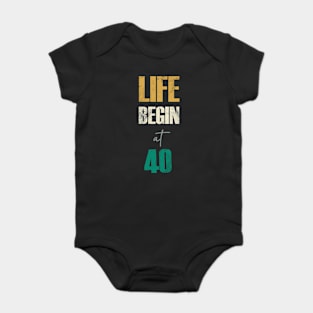 Life Begin at Fourteen Baby Bodysuit